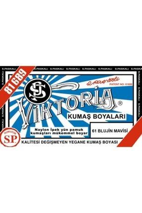 Viktoria Toz Kumaş Boyası - 10-13 gr - 61 Blujin Mavi 81689