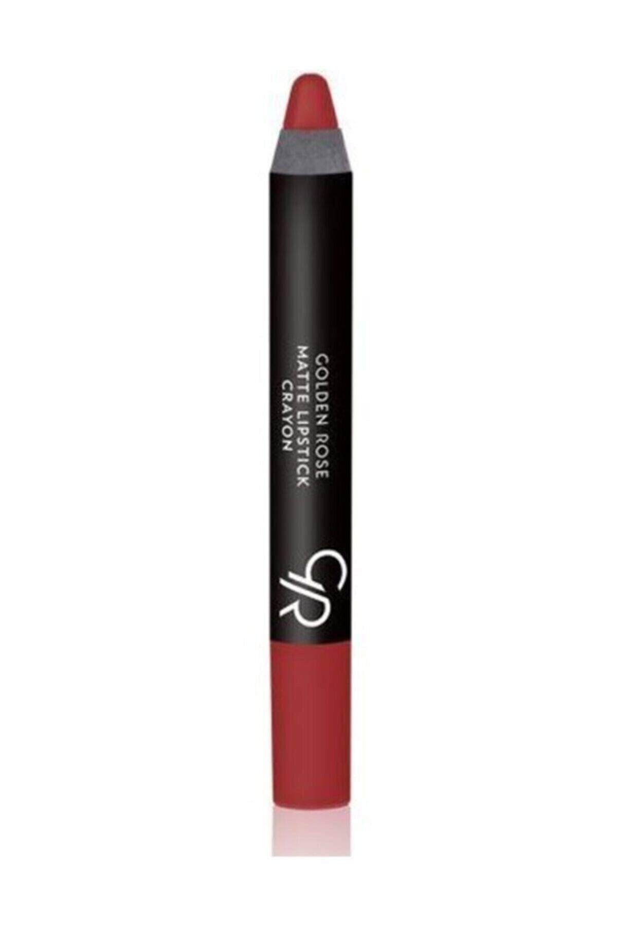 رژ لب گلدن رز Matte Lipstick Crayon