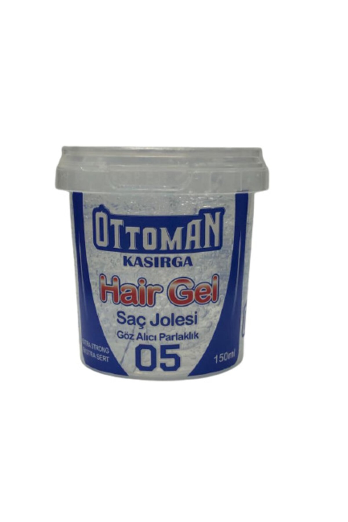 DİMAHOME Ottoman Kasırga Extra Sert Şeffaf Jole 150ml (6 ADET) — خاکستری ST08186