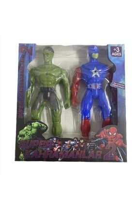 Süper Kahramanlar Hulk Kaptan Amerika Işıklı Büyük Boy 83368shk937