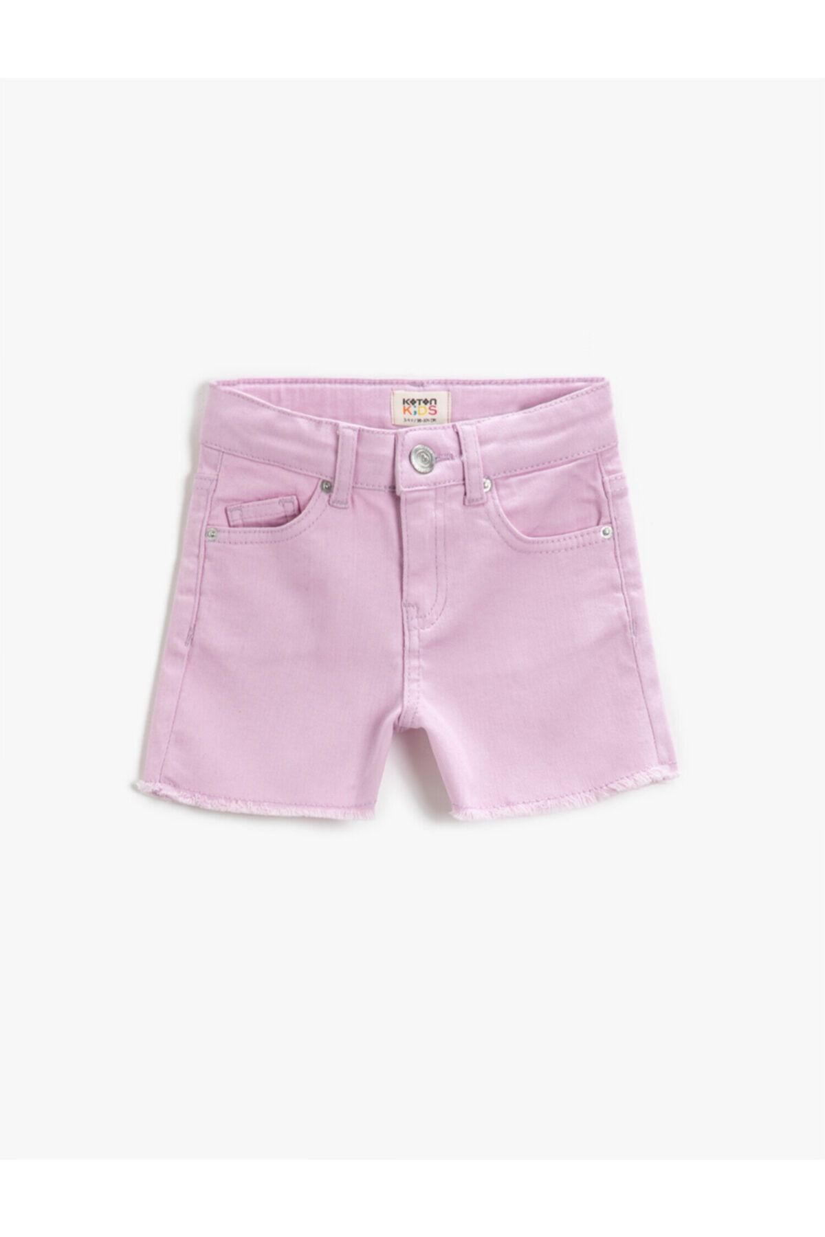 Koton Shorts Lila Mittlerer Bund