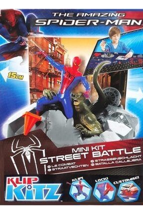 Örümcek Adam Lizard Figür Street Battle Oyun Seti Spiderman Orjinal Oyuncak 578648568568567