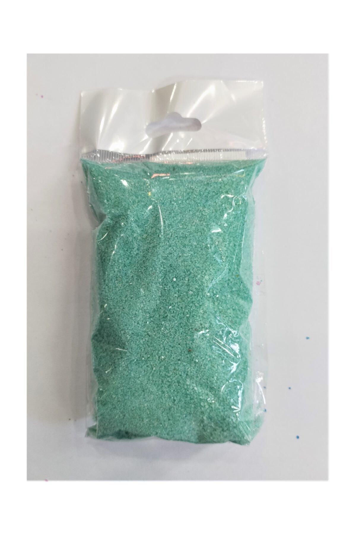 Dekoratif Renkli Kum Turkuaz 250 Gr