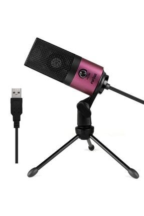 K669 Usb Mikrofon - Condenser Stüdyo - Youtuber - Twitch - Bilgisayar Mikrofonu k669pink