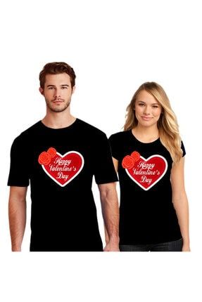 Sevgili Kombini Baskılı Sevgili Tişörtleri Çift Tshirt Yerli Üretim Pamuk HMSEV22110215