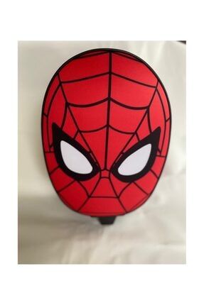 Örümcek Adam Spiderman Çekçekli Çocuk Çantası Kafa Çekçekli Tek Gözlü Çanta Anaokul Çantası X02028