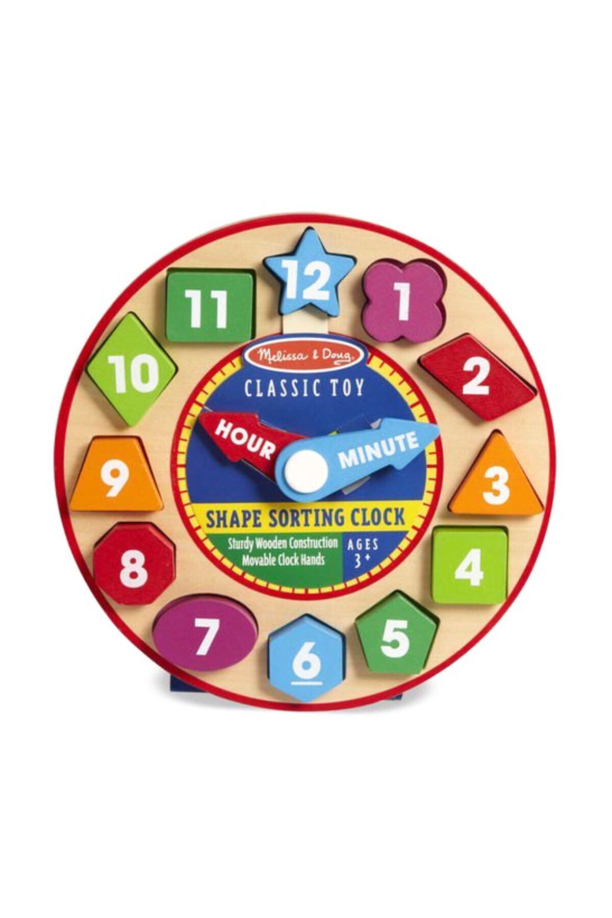 اسباب بازی های چوبی سفید مردانه و زنانه ساعت Melissa & Doug Melissa & Doug
