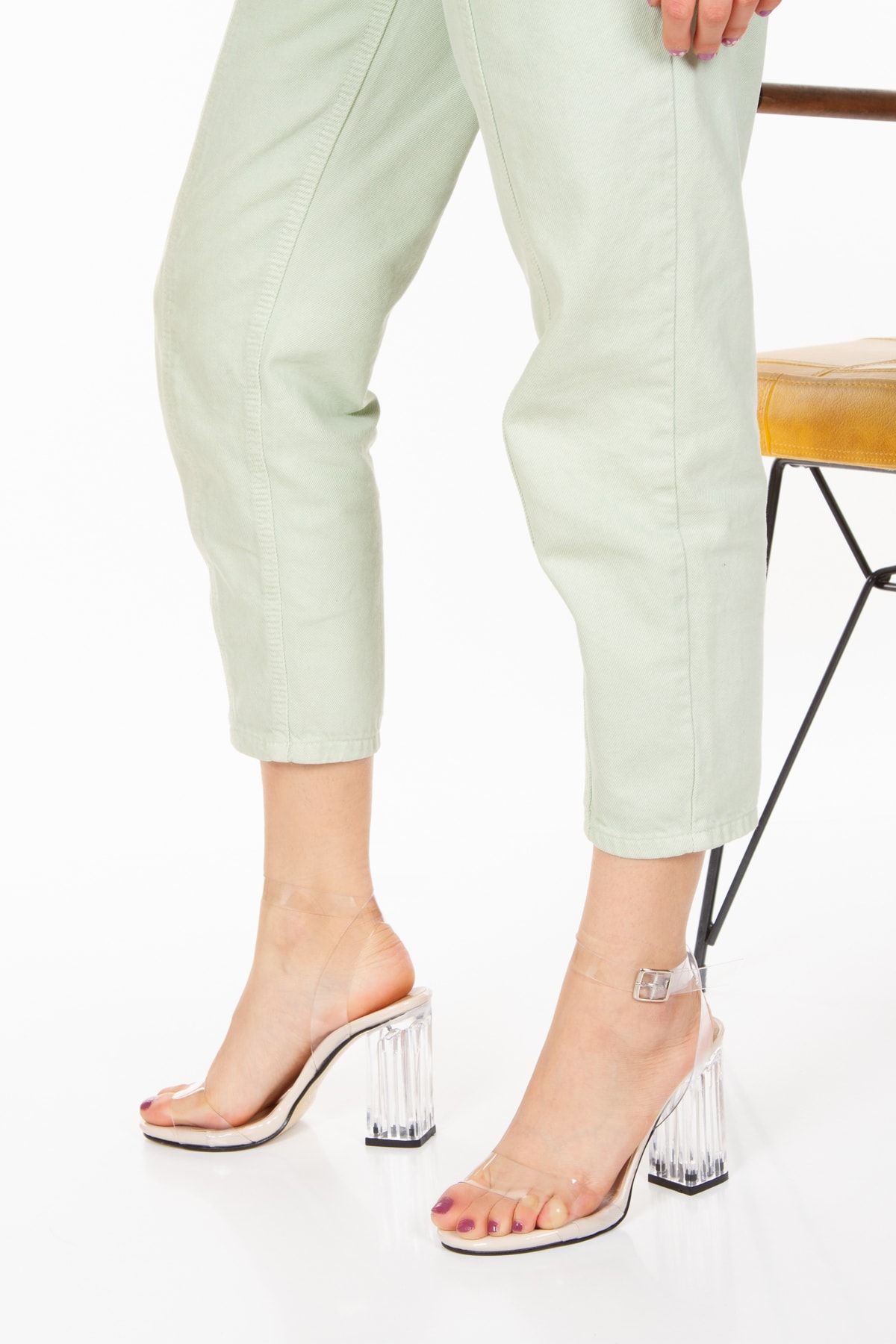 Transparent heels canada on sale