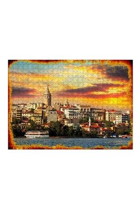 Ahşap Mdf Puzzle Yapboz Istanbul Manzarası 500 Parça 50*70 Cm TBLPZLYT5090