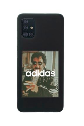 Samsung Galaxy A51 Siyah Müslüm & Adidas Tasarımlı Dayanıklı Lansman Kılıf SA51-LMA02