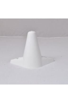 Zirve Plastik Ayak , Ayağı Koltuk - Kanepe Ayağı, Puf-tv Ünitesi Ayağı, Bir Adet 12 Cm Beyaz Renk ZG-0001-1