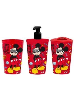 Lisanslı Çocuk Banyo Seti Mickey Mouse E161960-014.