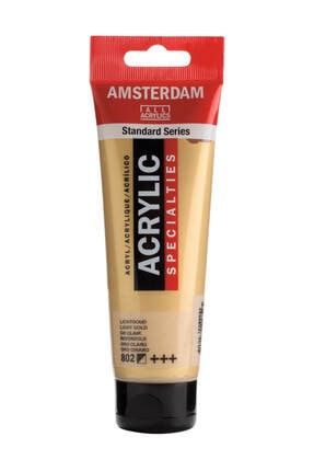 Amsterdam Akrilik Boya 120 ml. 802 Light Gold (Metalik) 8712079217525