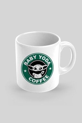 Baby Yoda Coffee Baskılı Kupa Bardak 1245783685