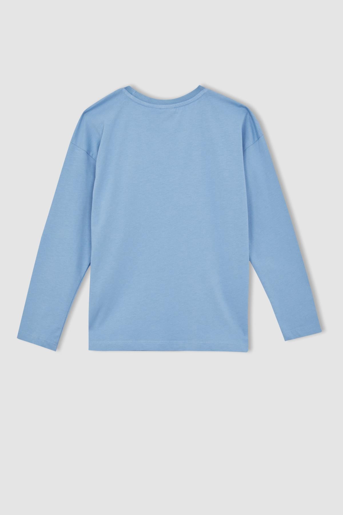DeFacto T-Shirt Blau Regular Fit Fast ausverkauft FN7961