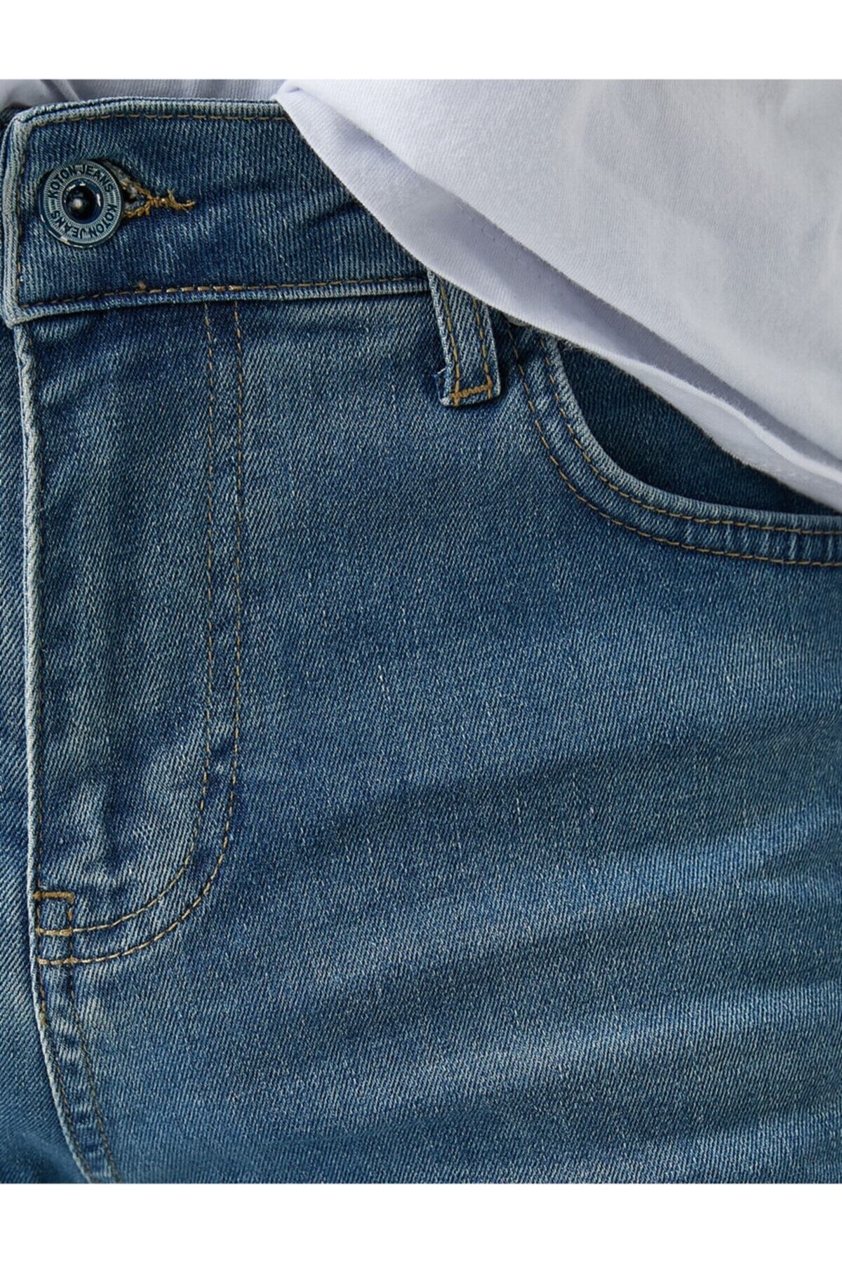 Koton-Joe Jean - Tapered Fit Jean Pants 6