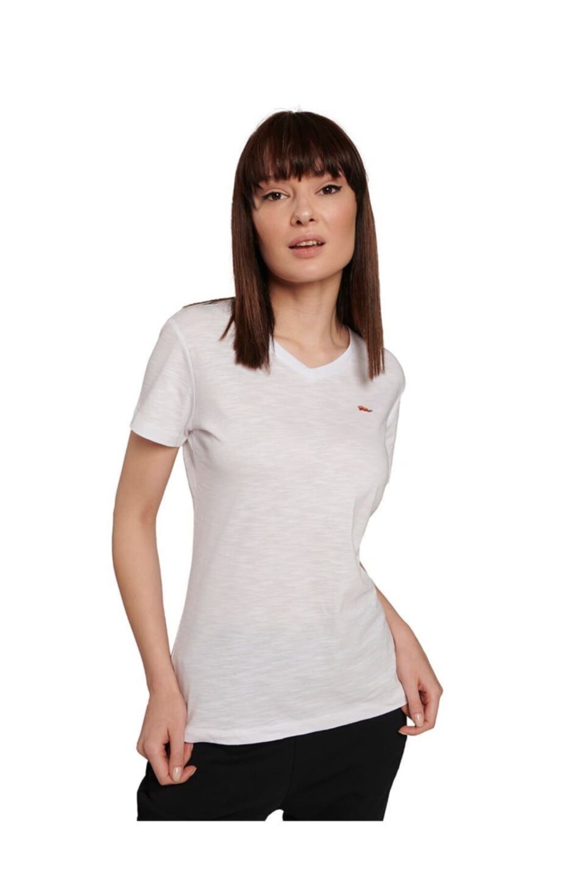 Galatasaray K88049 V Yaka Tee