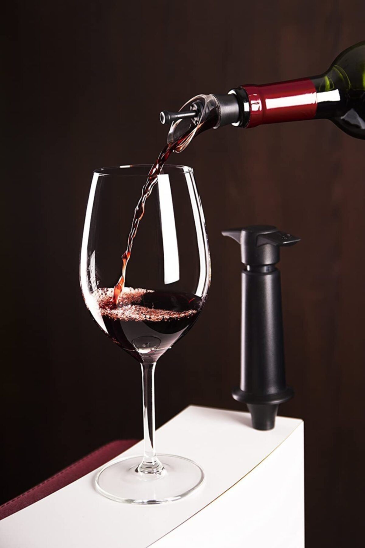 Vacu Vin-Vacuum Set Wine/Bottle - 1 Pump and 1 Dropper Medicine 4