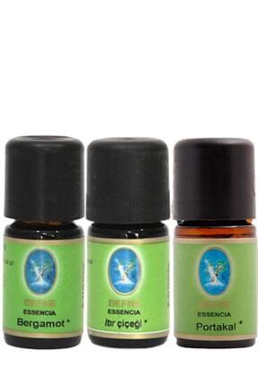 Defne Essencia Organik Portakal Yağı Bergamot Yağı Itır Yağı 5 Ml. 3' Lü Paket Uçucu Yağ 6658221549