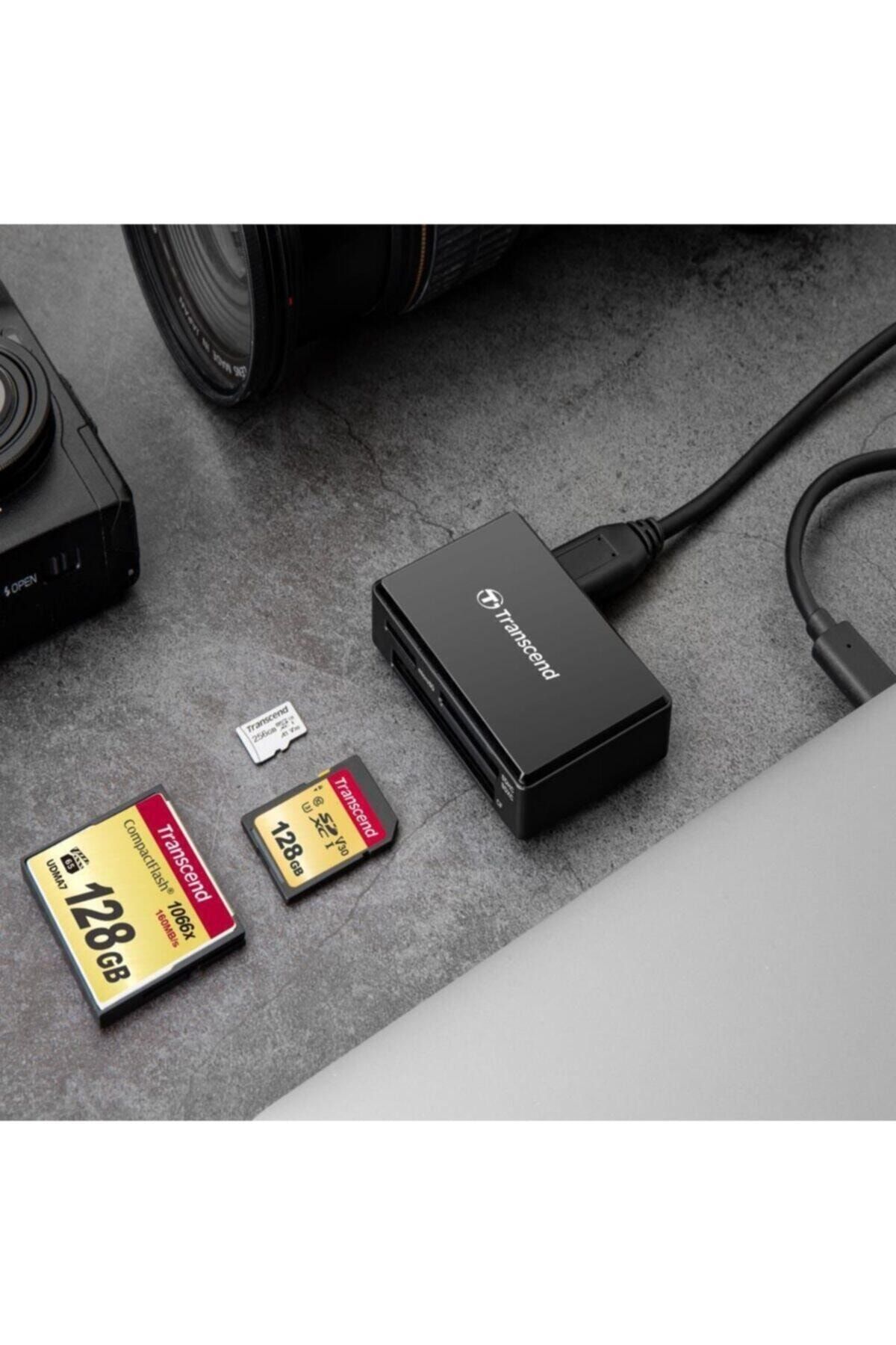 Transcend-Ts-rdc8k2 Cf/sd/sdhc/sdxc/microsd Type-c Multi Card Reader 7