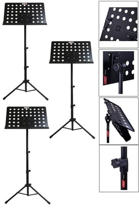 Lastvoice NT104-3X Nota Sehpası Standı 3LÜ Ekonomik Paket