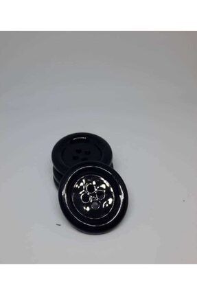2,5 Cm Siyah Düğme 1 Paket 10 Adet DUG433