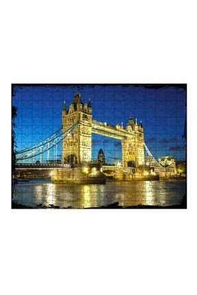 Ahşap Mdf Puzzle Yapboz Londra Kule Köprüsü 255 Parça 35*50 Cm TYC00349138489