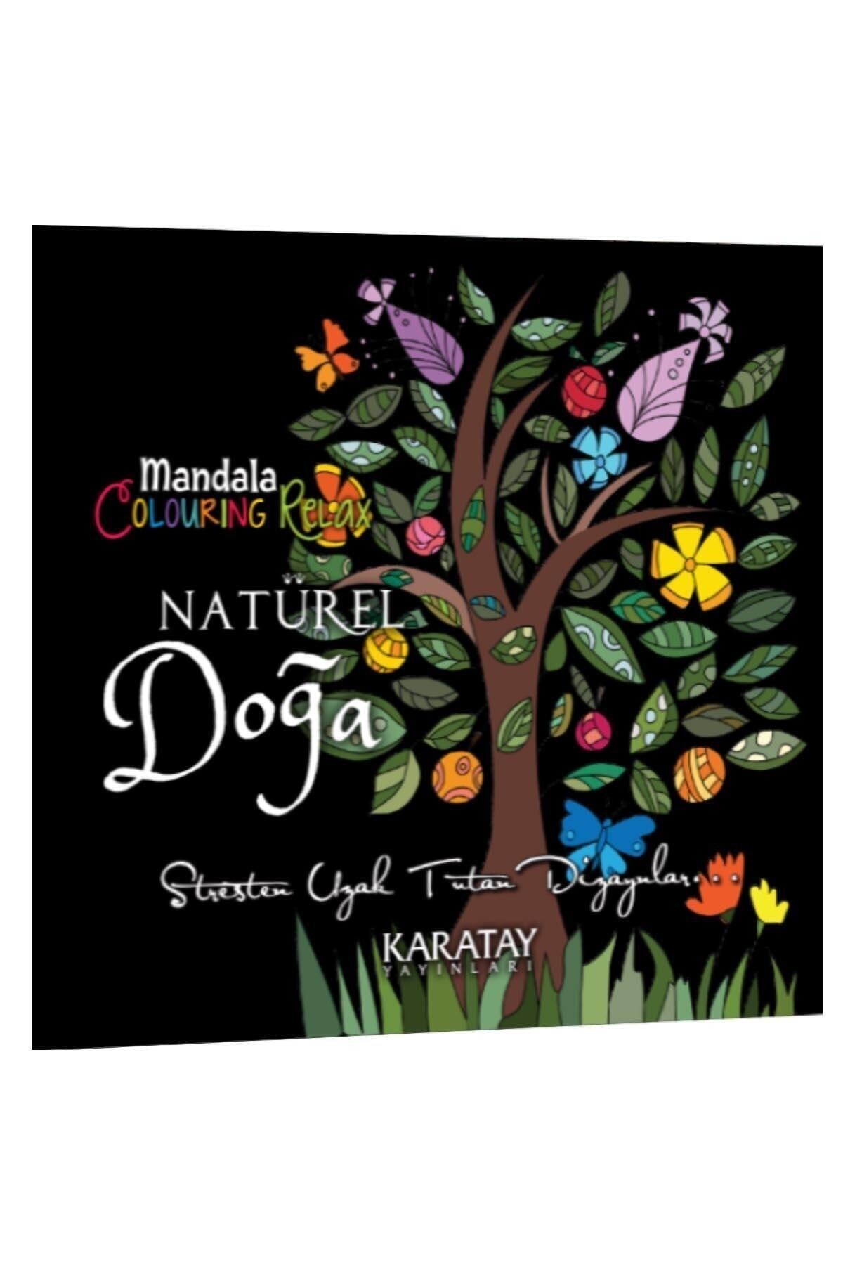 Mandala Boyama Natürel Doğa