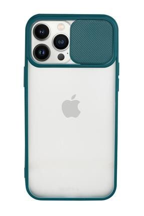 Iphone 13 Pro Max Uyumlu Kamera Koruma Slider Kapaklı Telefon Kılıfı MCKKIPH13PMAXSDE