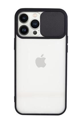Iphone 13 Pro Max Uyumlu Kamera Koruma Slider Kapaklı Telefon Kılıfı MCKKIPH13PMAXSDE