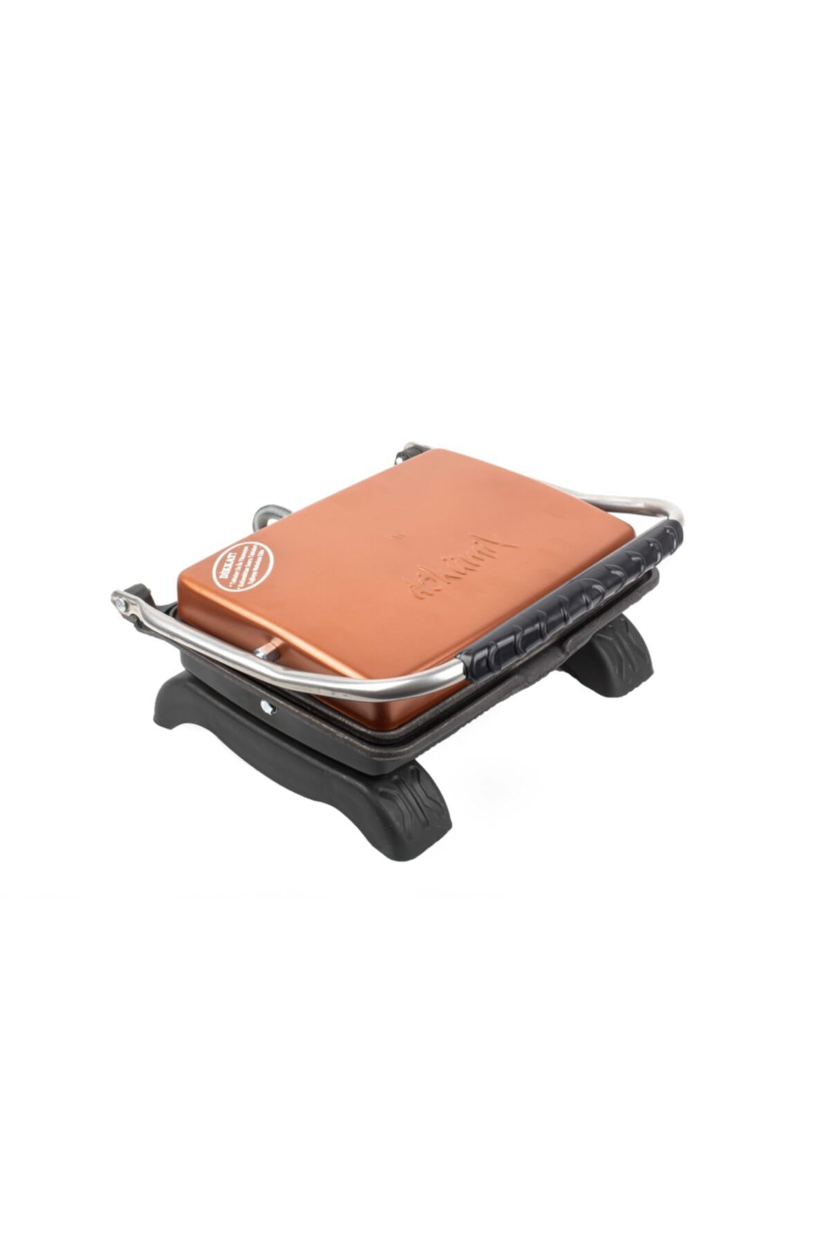 Organic Cast Iron Uncoated& Anti-Carcinogenic Household Toaster Dkmx Rosegold 1800w +brush