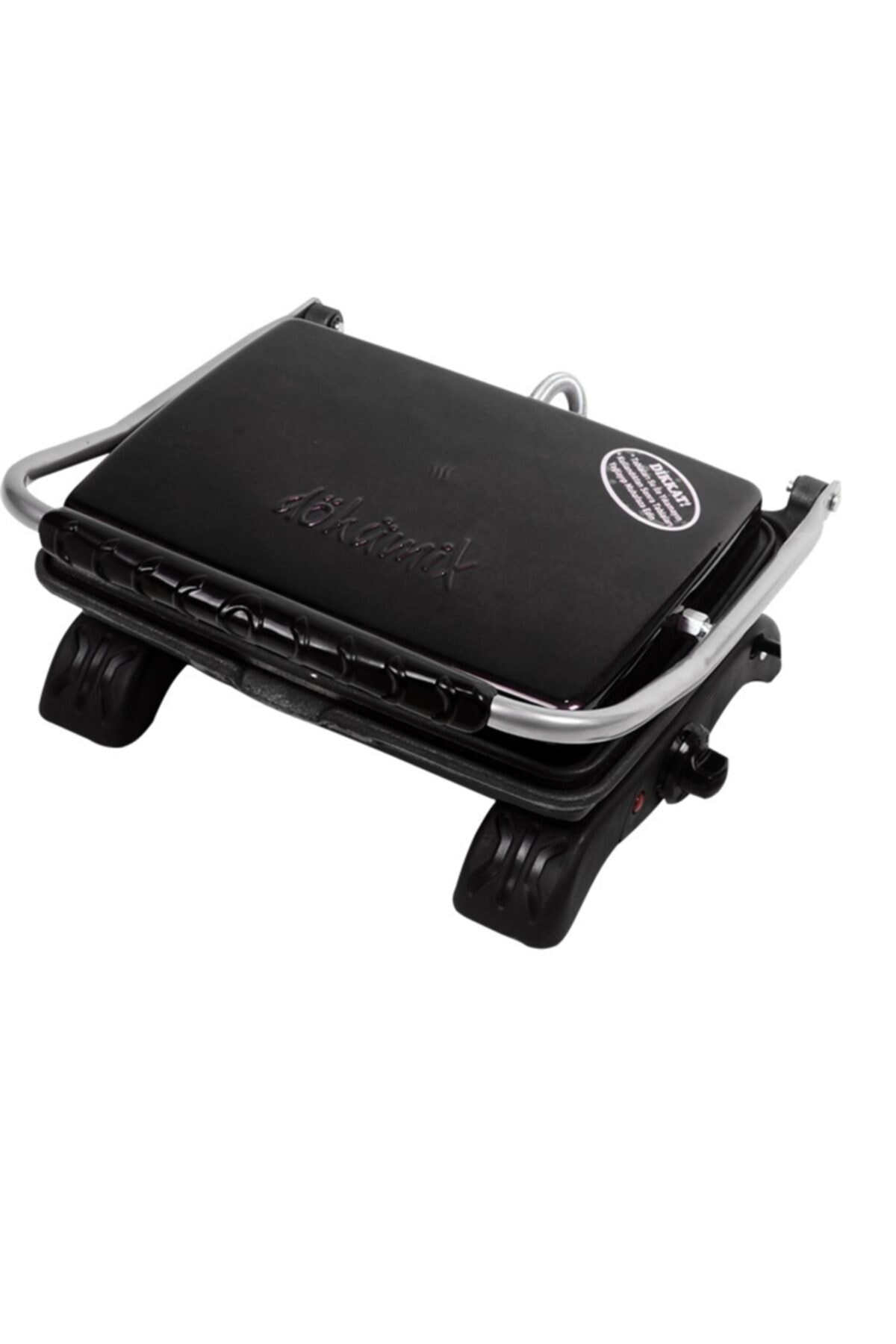Organic Pig Iron Casting Uncoated & Anti Carcinogenic Household Toaster Dkmx Black 1800w + Brush