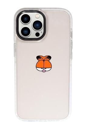 Iphone 13 Pro Max Garfield Candy Bumper Darbe Emci Silikonlu Telefon Kılıfı MCCNDY13PMAXTSRM81