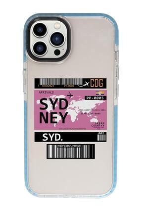 Iphone 13 Pro Max Sydney Ticket Candy Bumper Darbe Emci Silikonlu Telefon Kılıfı MCCNDY13PMAXTSRM297