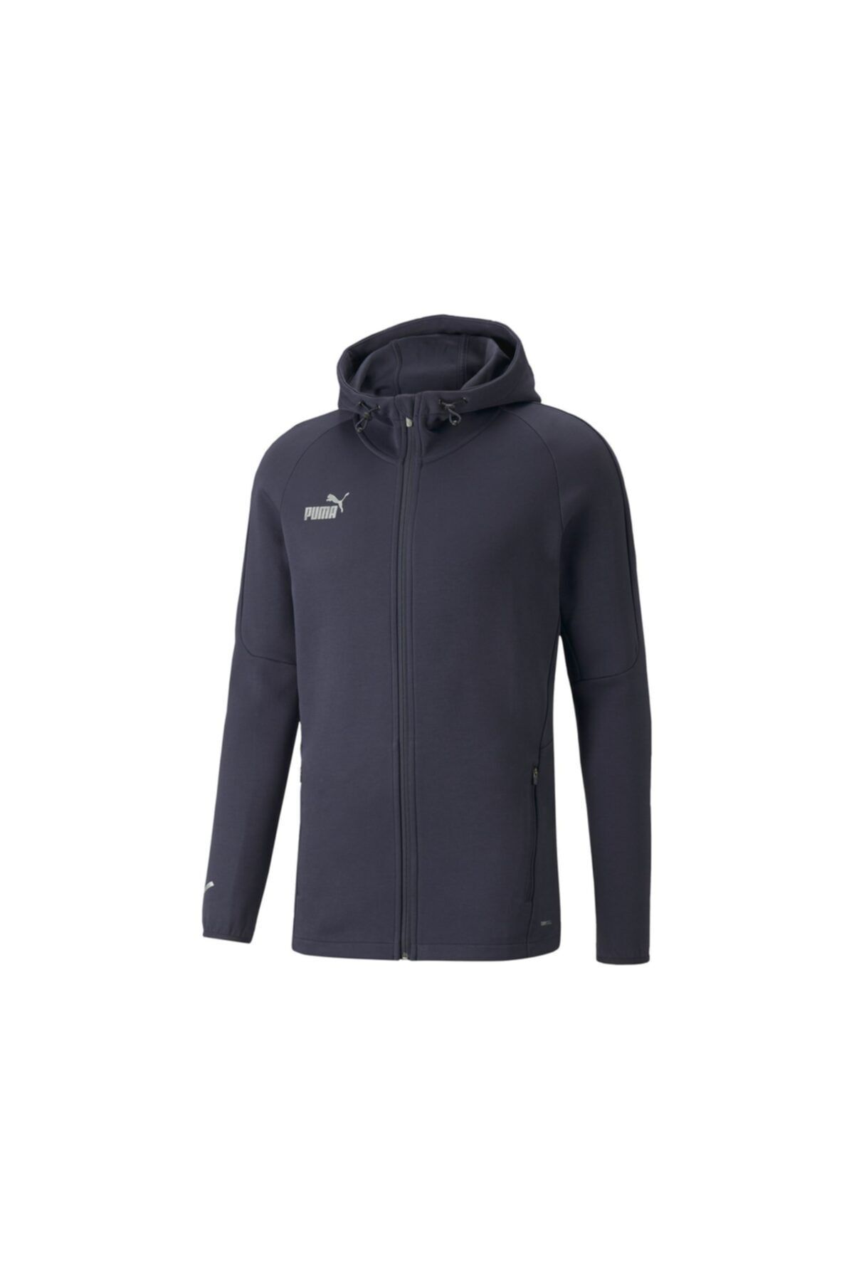 65738306 Teamfinal Casuals Hooded Jkt مردانه ژاکت آبی سرمه ای Puma