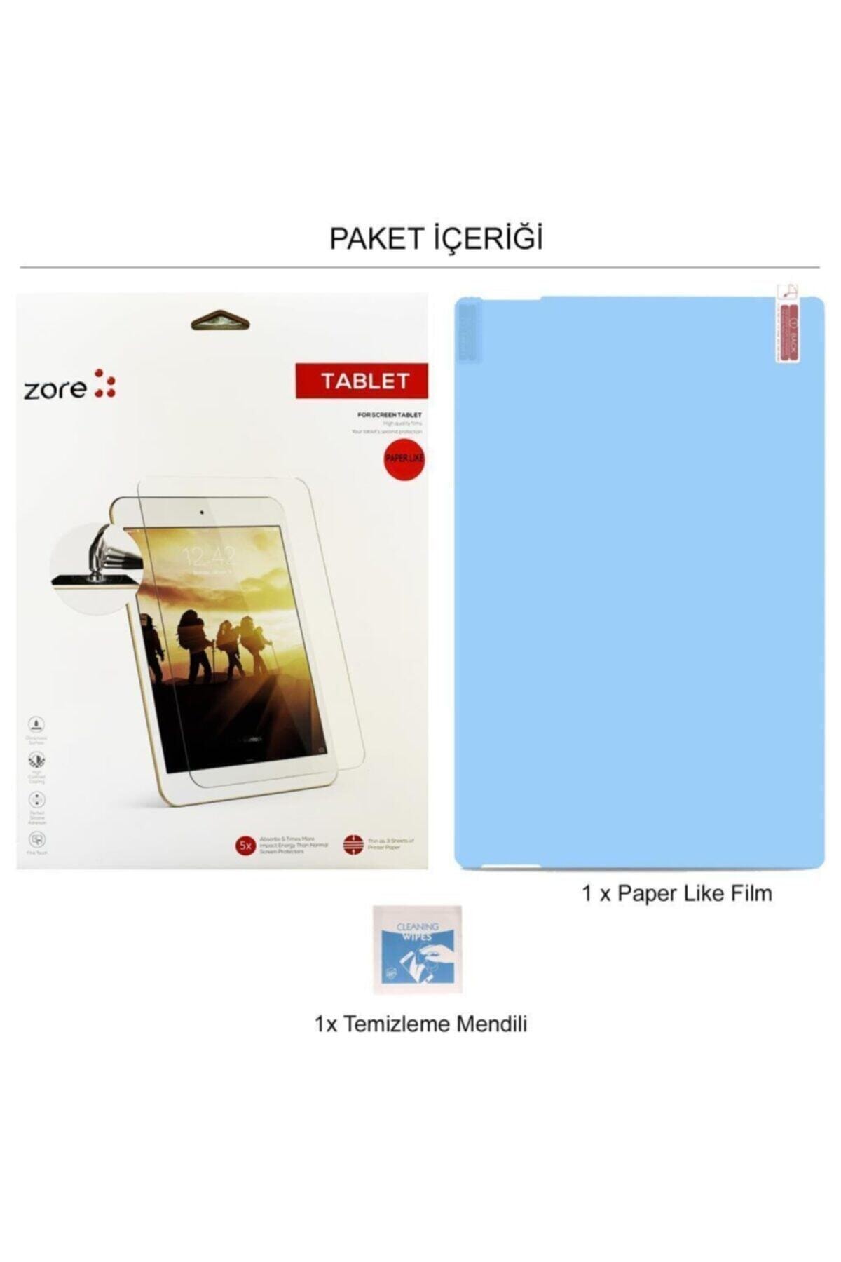 Apple Ipad 6. Nesil 9.7 Ekran Koruyucu Paper Like Pencil Destekli Film Kağıt Hissi Stylus Kalemle 8