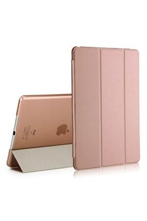 Apple Ipad 9.7 2018 (a1893-a1954) Smart Case Ve Arka Kılıf Rose Gold / Uyumlu Tablet Kılıfı-M/437