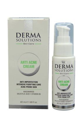 Derma Solutions Anti Acne Cream - Akneli Ve Akneye Eğilim Gösteren Ciltler Için Krem DERMAACNE