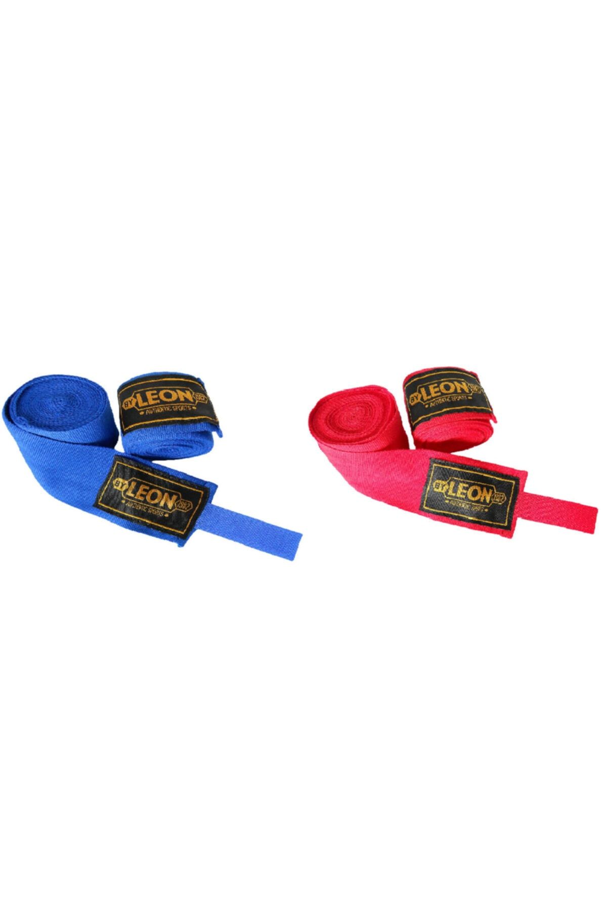 باند بوکس قرمز Boxing Bandage Double Color Blue Red 2 جفت By Leon 1982