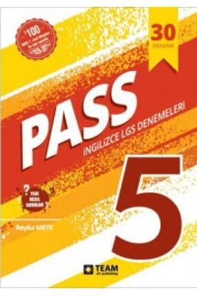Pass 5.sınıf Ingilizce 32 Adet Yeni Nesil Deneme Sınavı 9786057514806