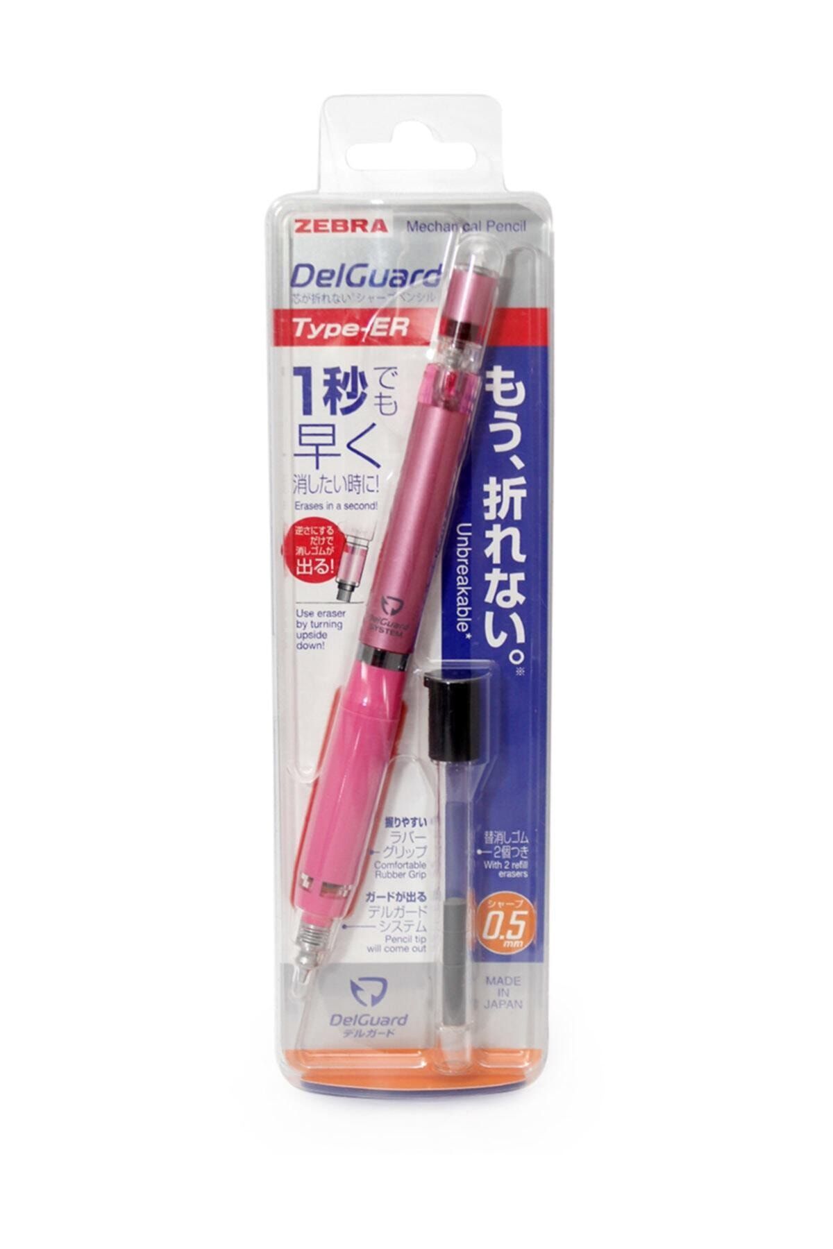 Zebra-Delguard Type Er Tip Pen 0.5 mm Pink 2