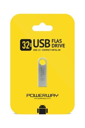 32 GB Metal Usb Flash Bellek PW4GB