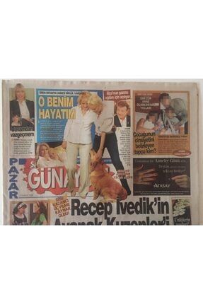 Sabah Gazetesi Günaydın Eki 11 Mayıs 2008 - Recep Ivedik'in Avanak Kuzenler'i Gz22404 GZ22404
