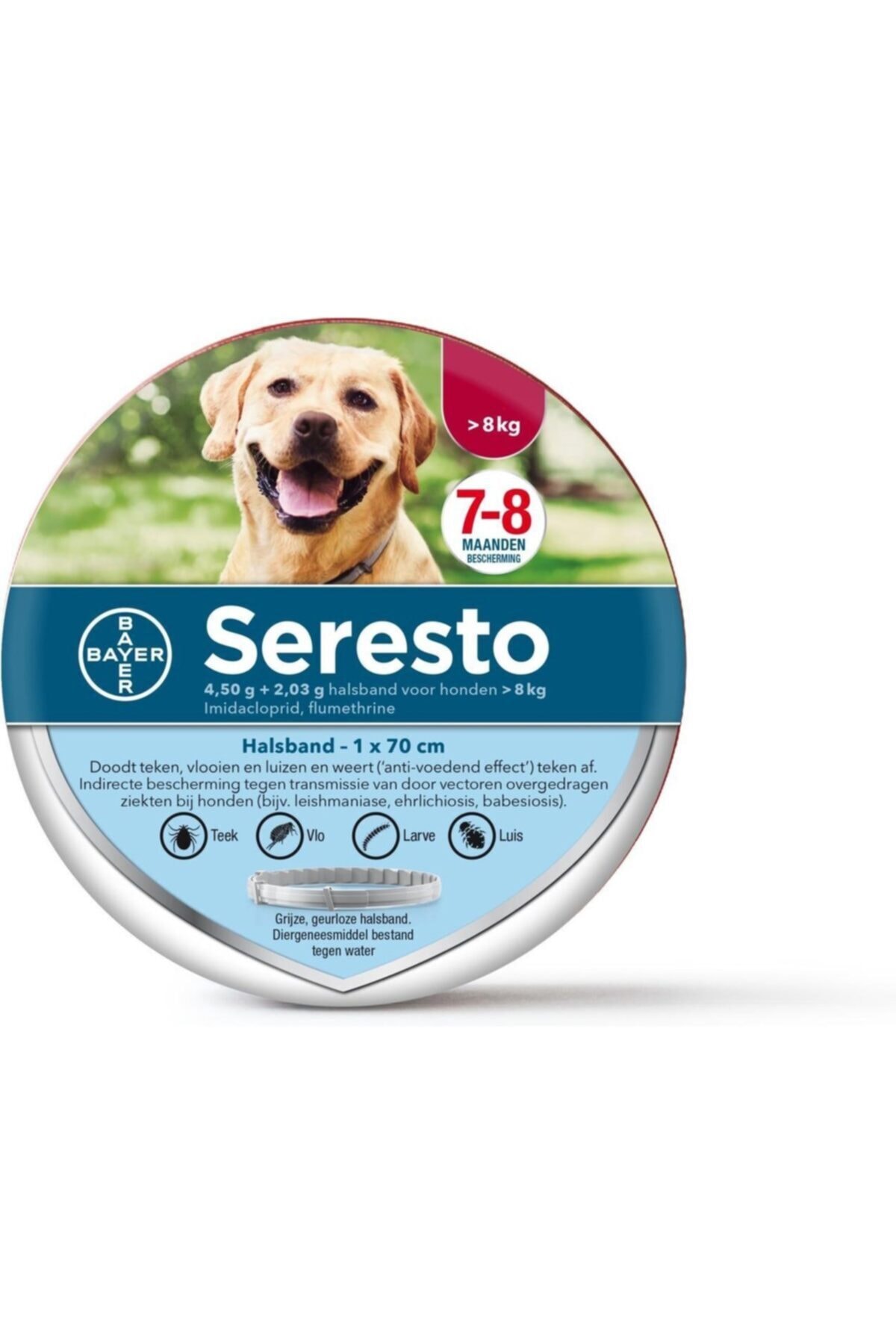 Bayer Seresto Büyük Irk Köpekler Için Anti Pire - Kene Tasması 38 Cm