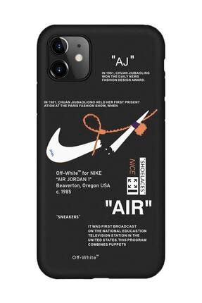 Iphone 11 Uyumlu Nike Air Desenli Premium Lansman Kılıf IP11LN-284