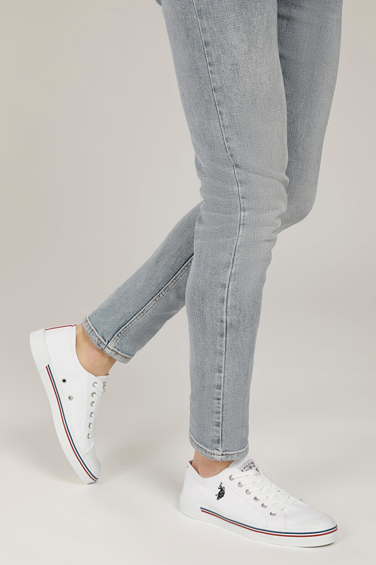 یو اس پولو کفش کتانی مردانه سفید Penelope 2fx