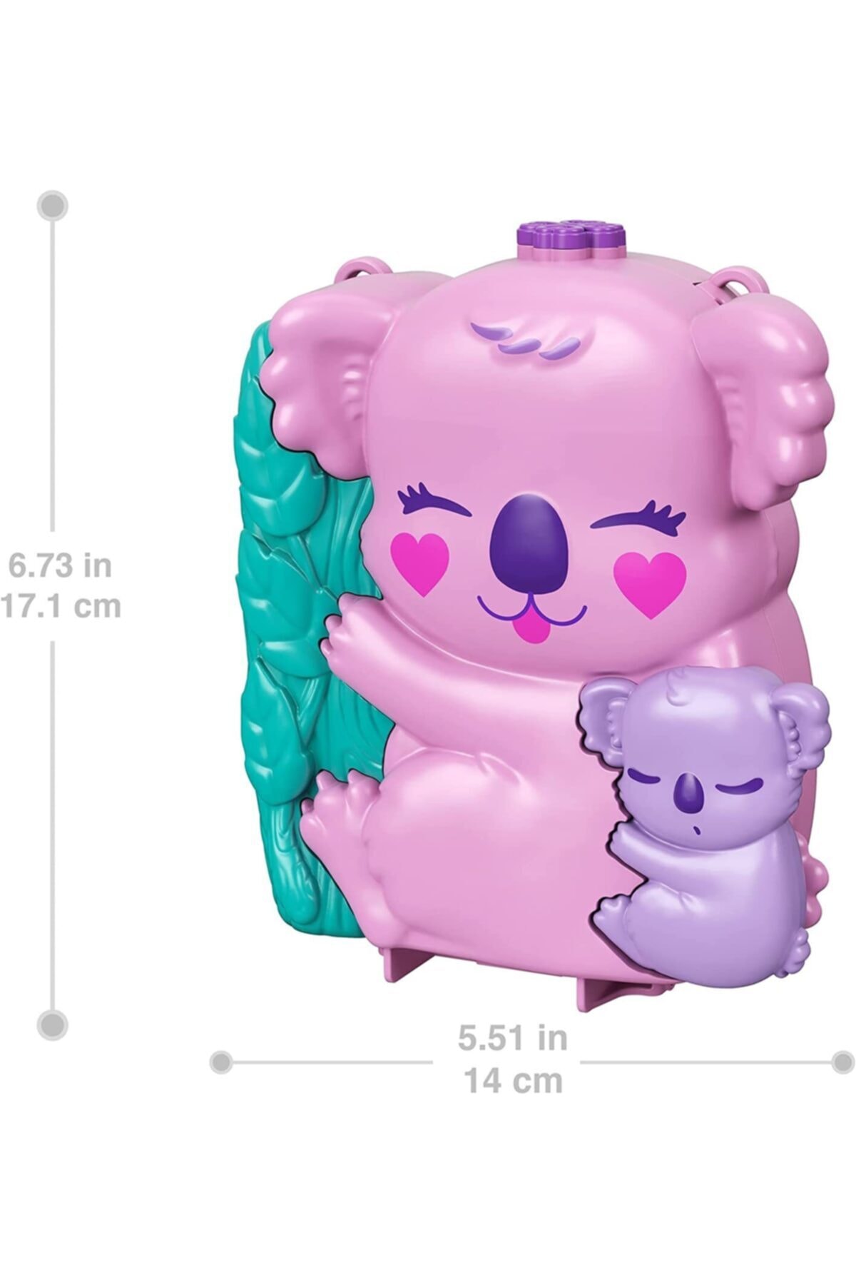 Polly Pocket Çanta Olabilen Micro Oyun Setleri Gkj63 Gxc95 Koala Adventures Purse fotoğrafı 6 (önizleme)