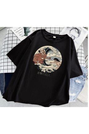 Foxskinsportswearcompany Anime Attack Kısa Kol Anime T-shirt FoxskinSportswearCompanyanimeatacktshirt