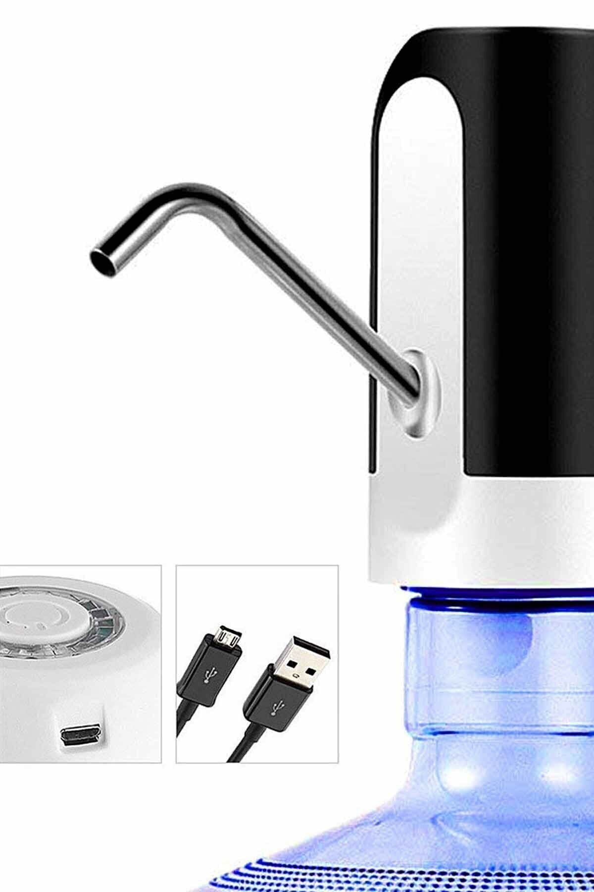 AKCAKESE Yeni Nesil Uzun Süreli Şarjlı Otomatik Damacana Pompası