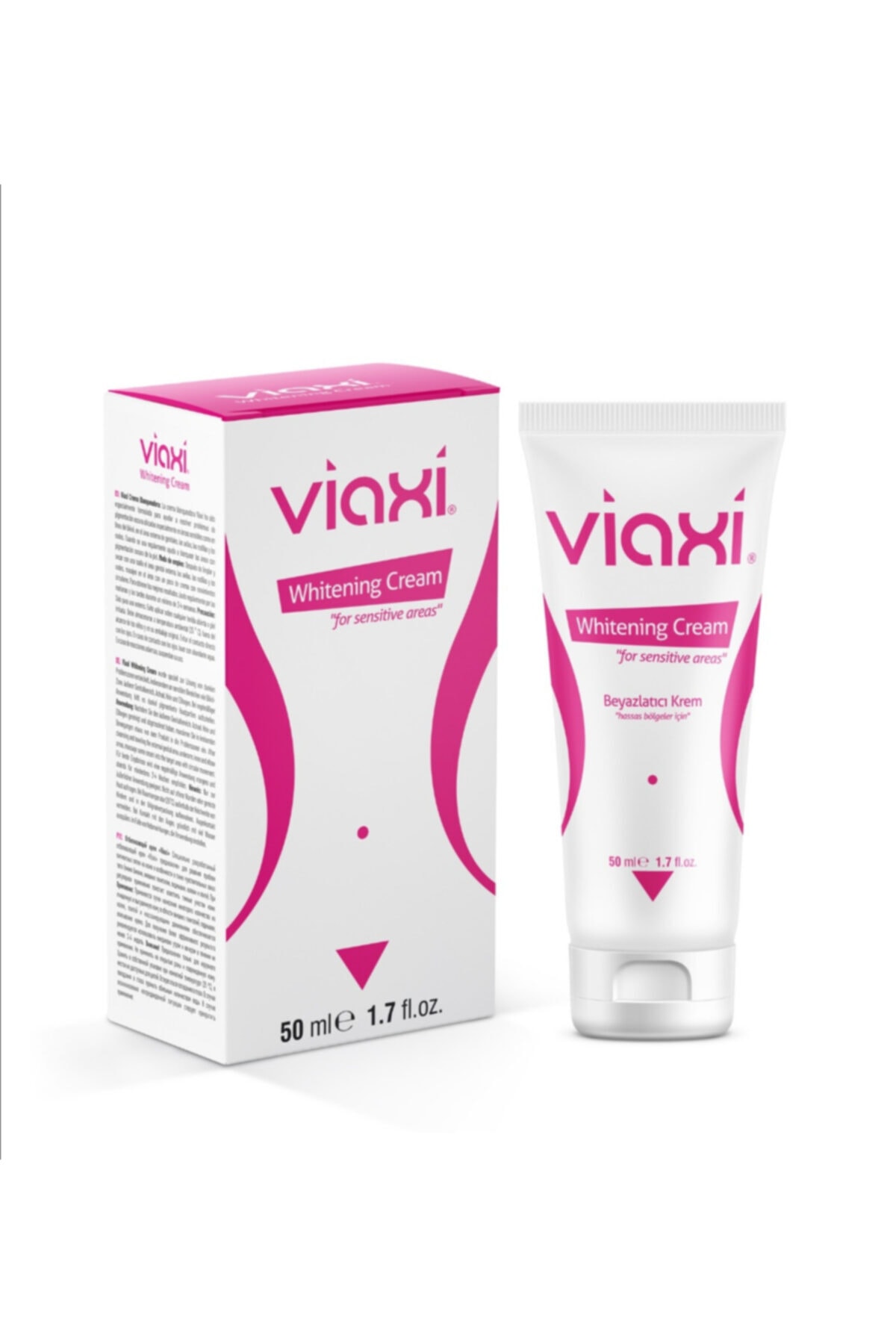 Viaxi Pridex Medikal Viaxi Whitening Cream 50 ml Özel Bölge Beyazlatıcı Krem Sağlıklı Cilt Dostu